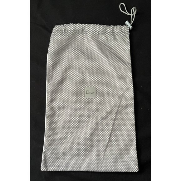 Dior Handbags - Dior Dust Bag Storage Cover Drawstring Gray 14" x 8.5"